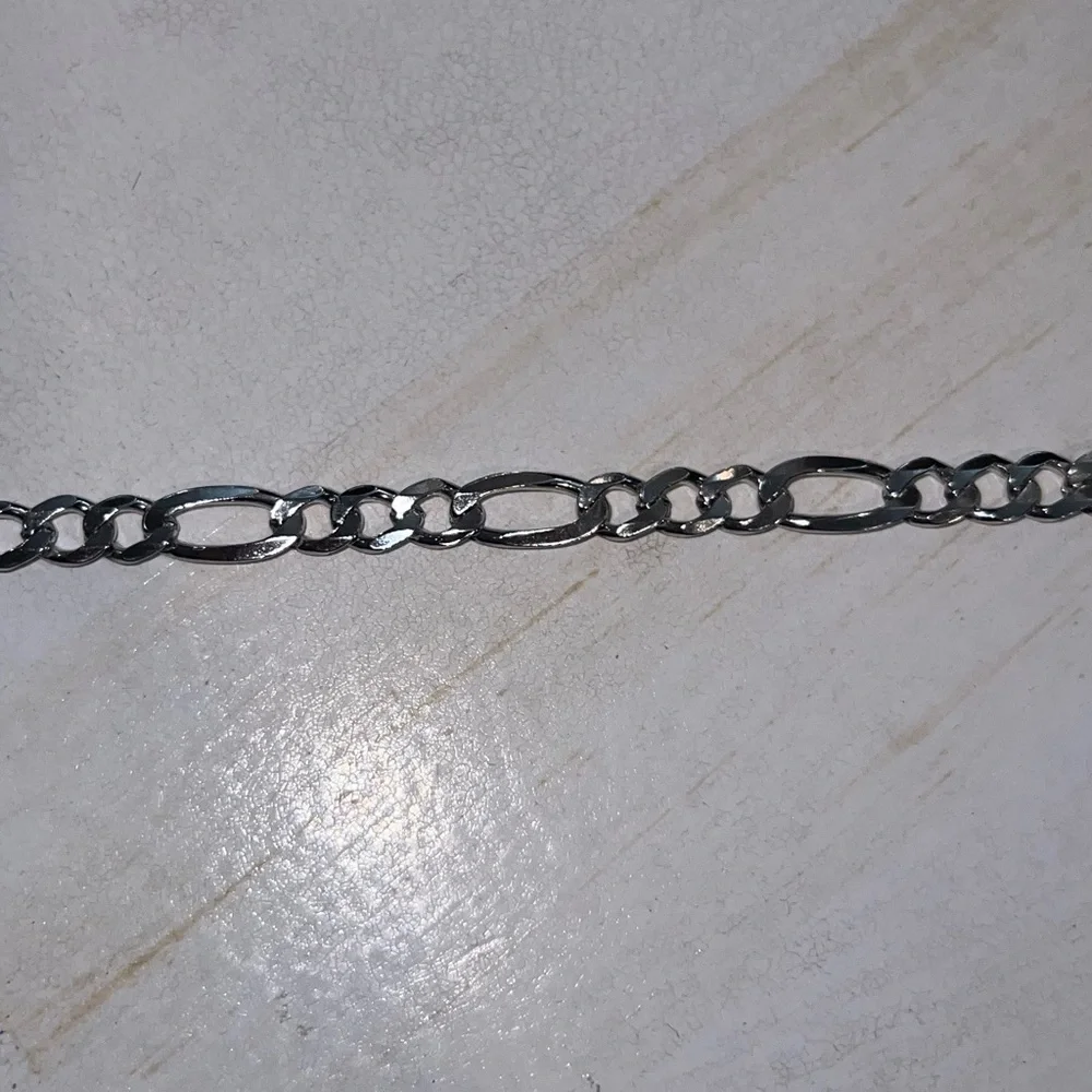 Sterling Silver Chain Anklet - Picture 2 of 4